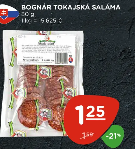 Bognár Tokajská saláma