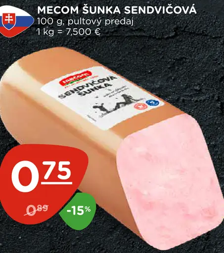 Sendvičová šunka