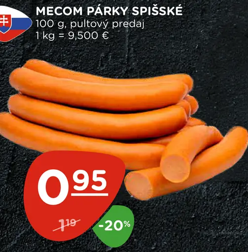 Mecom Spišské párky