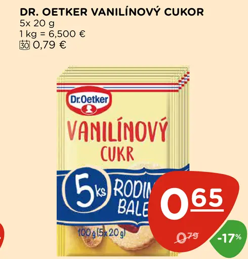Dr. Oetker Vanilínový cukor