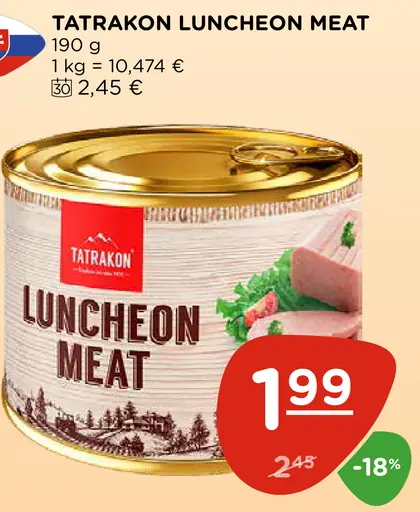 Tatrakon Luncheon Meat