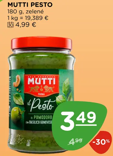 Mutti pesto zelené