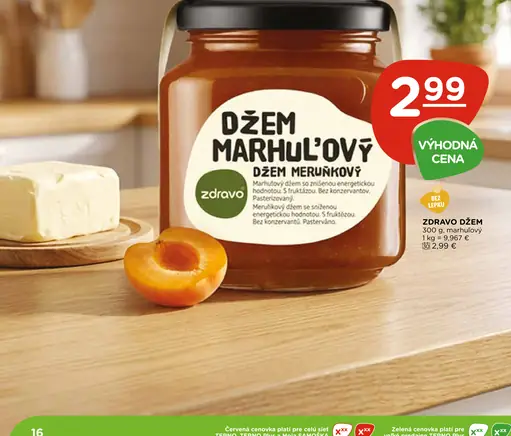 Zdravo džem marhuľový