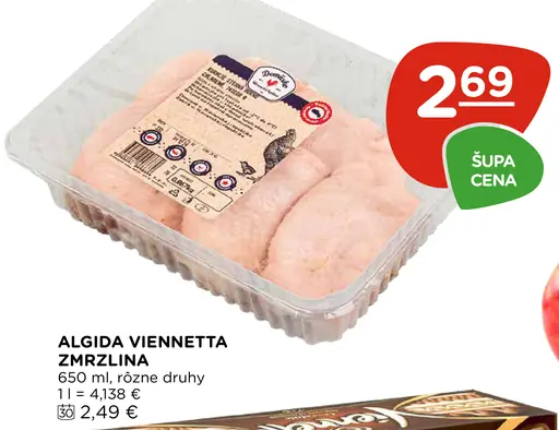 Algida Viennetta zmrzlina