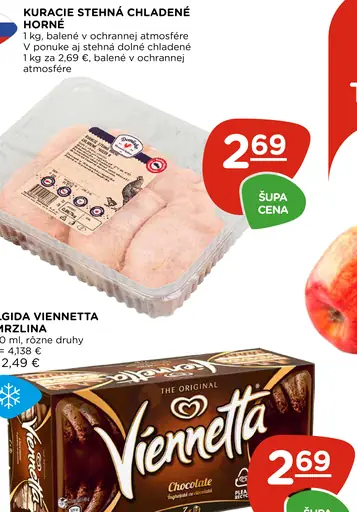 Kuracie stehná chladené horné