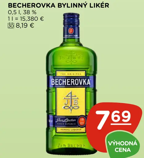 Becherovka Bylinný likér