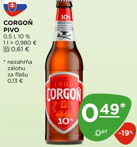 Corgoň Pivo