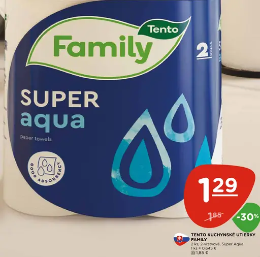 Tento Family Super Aqua kuchynské utierky
