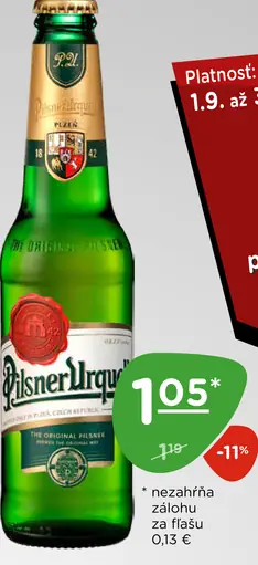 Pilsner Urquell pivo