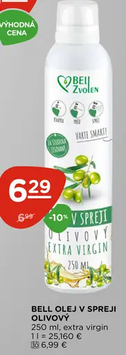 Bell olej v spreji olivový extra virgin