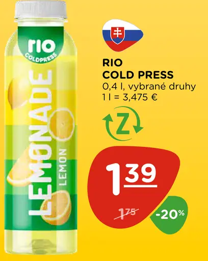 Rio Cold Press Lemonade