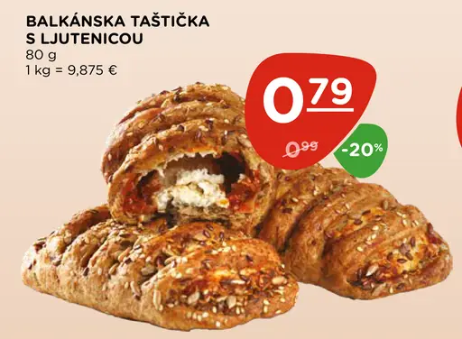 Balkánska taštička s ljutenicou