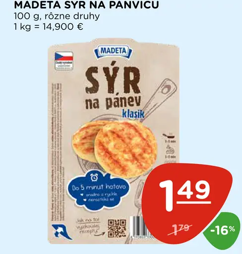 Madeta Syr na panvicu
