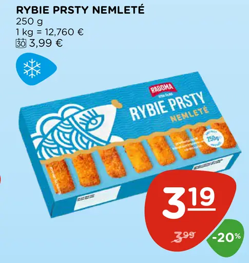 Rybia prsty nemleté