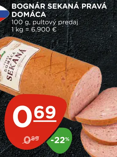 Bognár sekaná pravá domáca