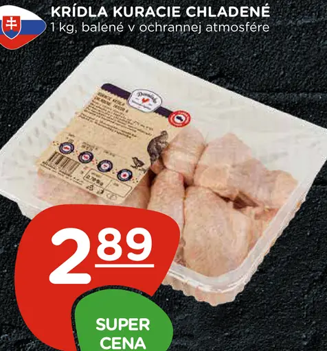Kuracie krídla chladené