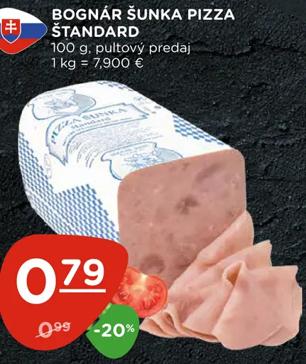 Bognár Šunka pizza štandard
