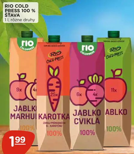 Rio Cold Press 100% šťava
