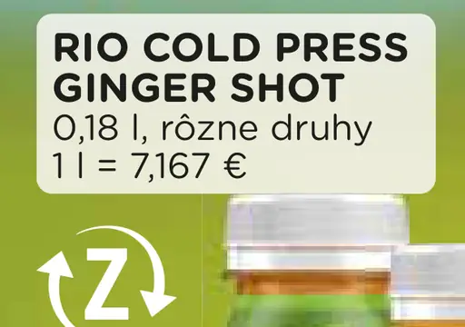 Rio Cold Press Ginger Shot