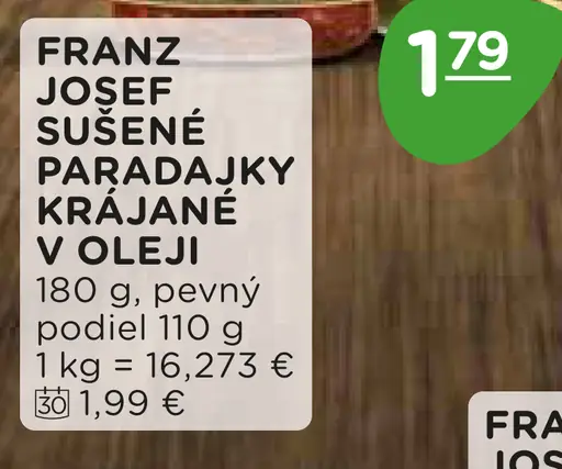 Franz Josef sušené paradajky v oleji