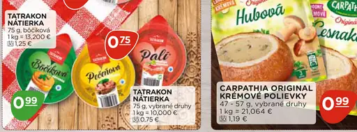 Carpathia Original krémové polievky