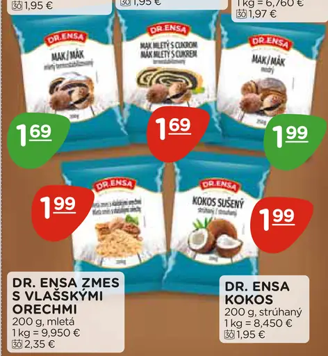 Dr. Ensa zmes s vlašskými orechmi
