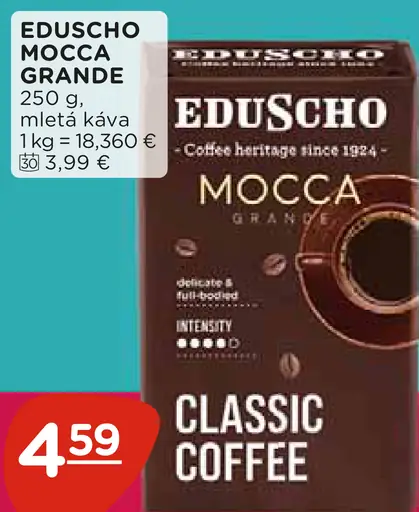 Mletá káva Mocca Grande Eduscho