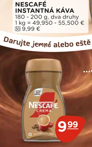 Nescafé Crema instantná káva