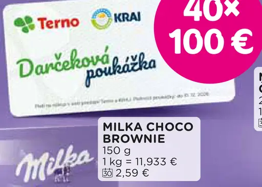 Milka Choco Brownie