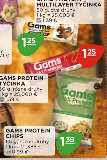 Gam's Protein multilayer tyčinka