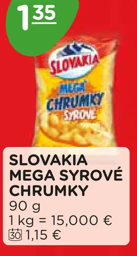 Slovakia Mega Syrové Chrumky