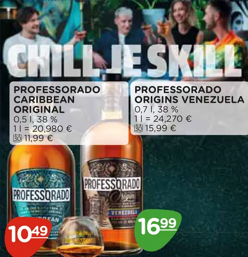 Professorado Caribbean rum