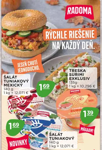 Radoma šalát tuniakový mexický
