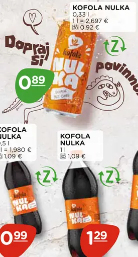 Kofola Nulka