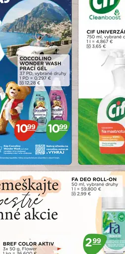 Coccolino Wonder Wash prací gél