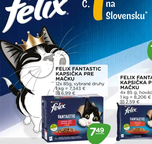 Felix Fantastic kapsičky pre mačky