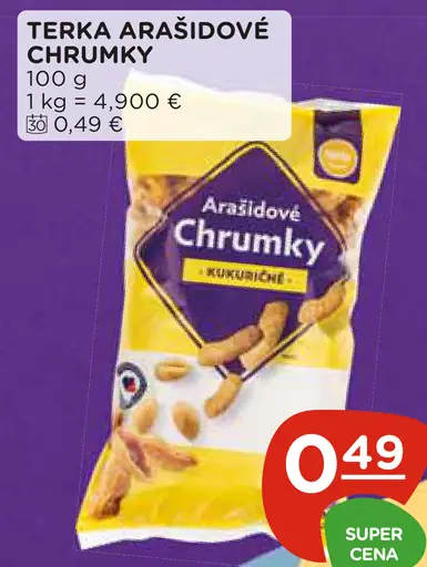 Terka arašidové chrumky