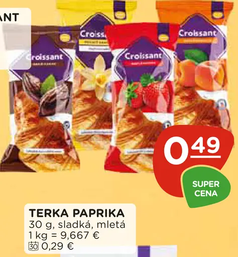 Terka paprika, mletá sladká