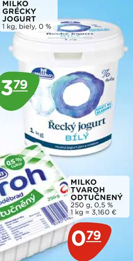 Milko Grécky jogurt biely