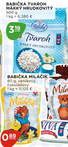 Babička Tvaroh mäkký hrudkovitý