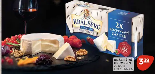 Král Sýrů Hermelín originál