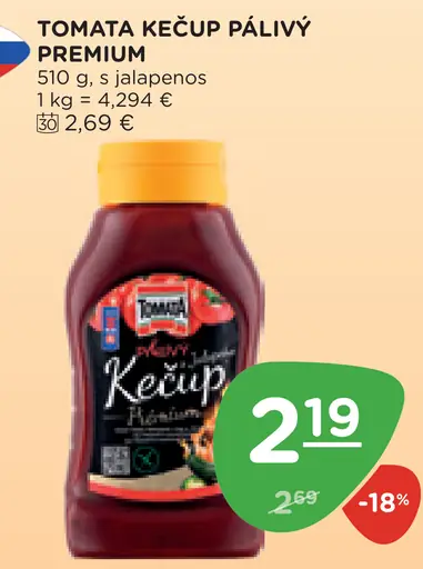Tomata kečup pálivý Premium