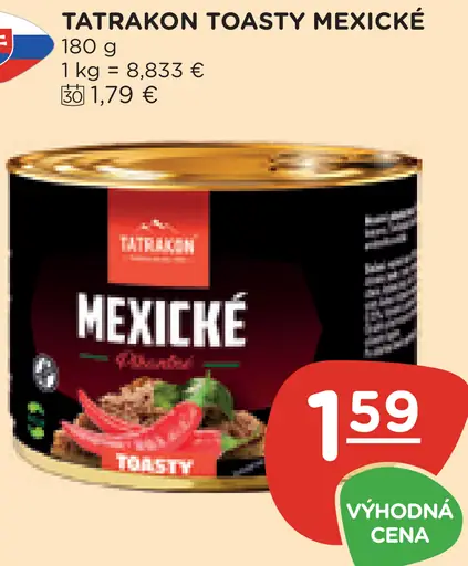 Tatrakon Toasty mexické
