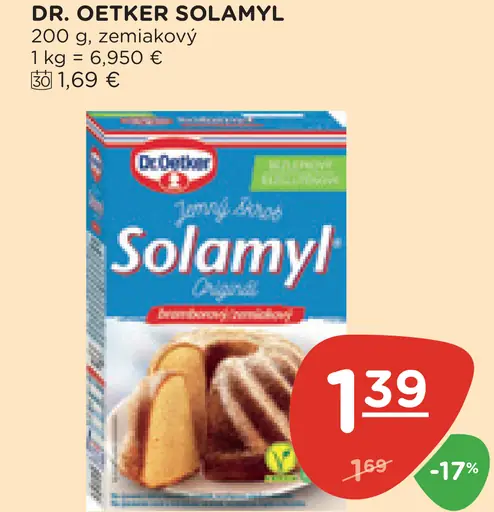 Dr. Oetker Solamyl zemiakový škrob