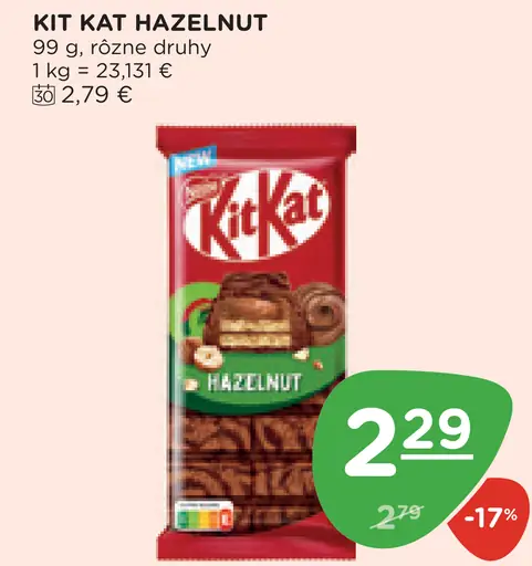 Kit Kat Hazelnut