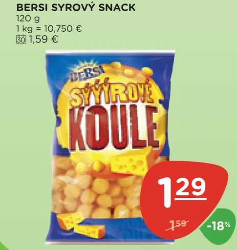 Bersi snack syrové