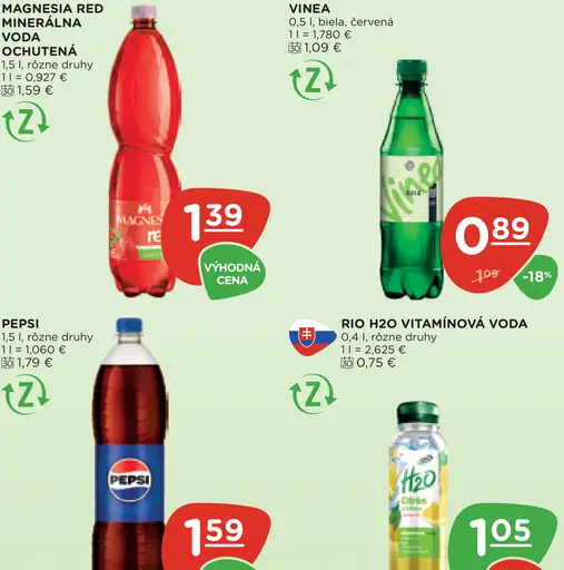Vinea biela/červená
