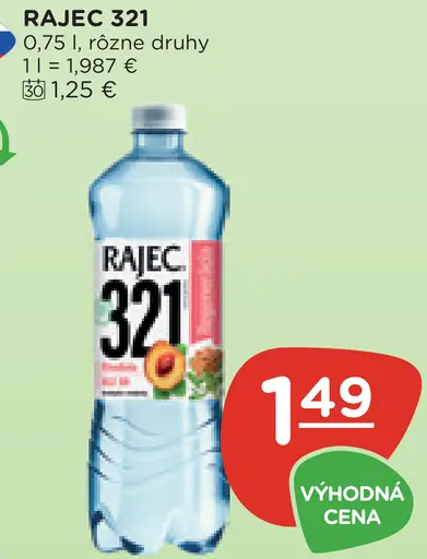 Rajec 321, rôzne druhy