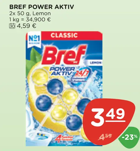Bref Power Aktiv Lemon