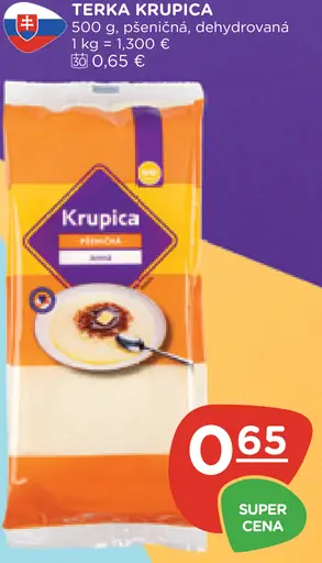 Terka krupica pšeničná jemná